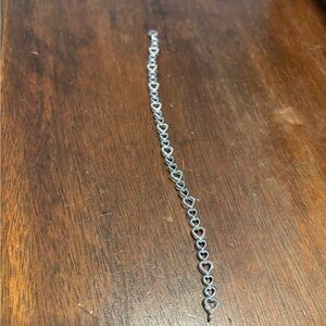 Diamond Heart Tennis Bracelet